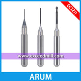 ARUMCAD/CAM 6-mm-Schaftwerkzeuge mit Diamantbeschichtung Spezial zum Fräsen von Zirkonia-Scheiben